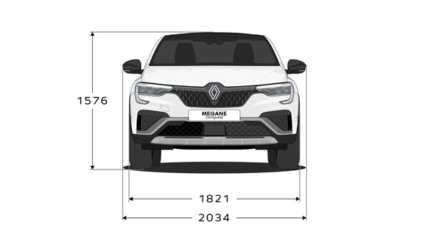 dimenzije - modularnost - Renault Megane Conquest E-Tech full hybrid