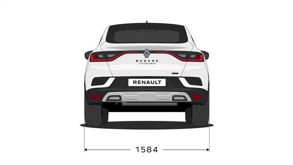 dimenzije - modularnost - Renault Megane Conquest E-Tech full hybrid