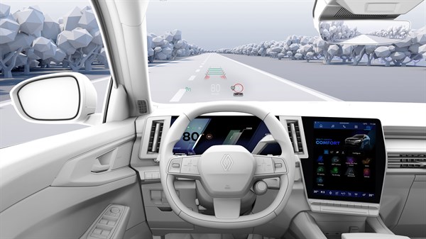 régulateur de vitesse adaptatif intelligent - adas - Renault Espace E-Tech full hybrid