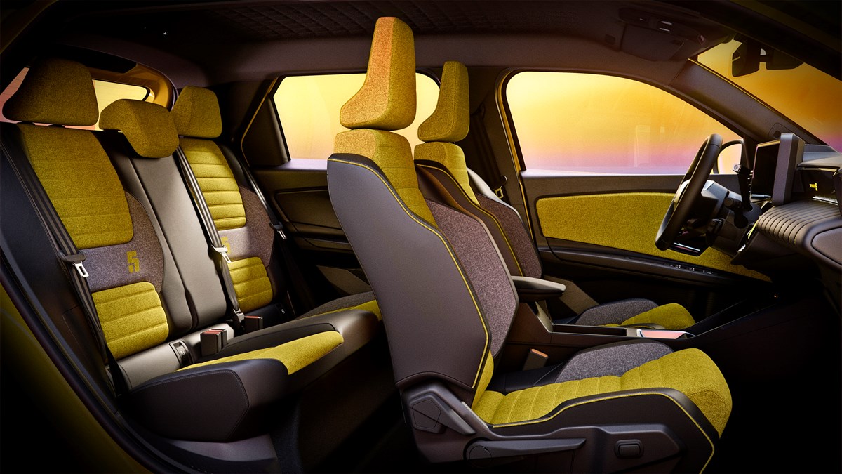 Interior - Renault 5 E-tech 100% electric