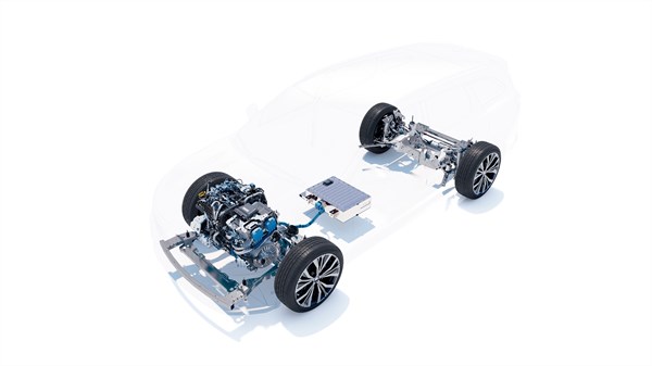 powertrain - Espace full hybrid E-Tech - Renault