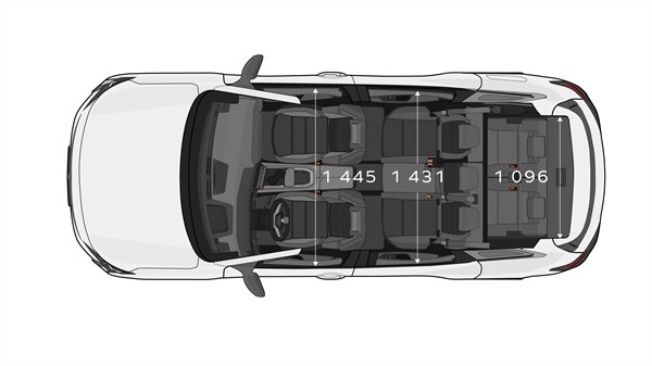 dimensions - Renault Espace full hybrid E-Tech