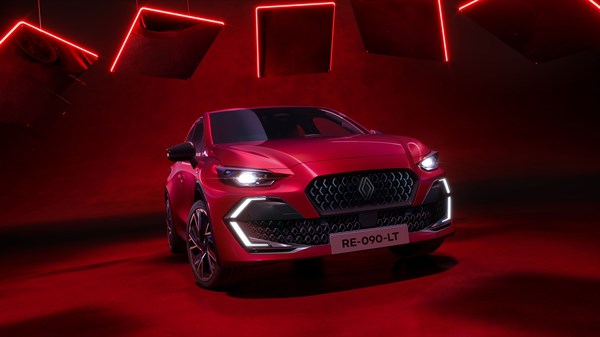 body-integrated low beam lights - Renault Clio