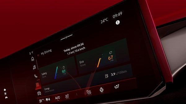 Safety score and Safety coach​ - Renault Clio