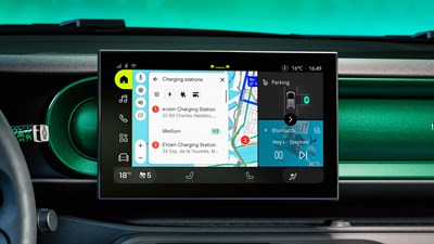 route planner with Google Maps - Renault Twingo E-Tech electric