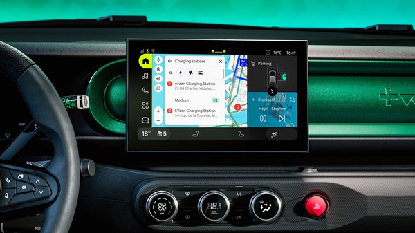 optimized electric journeys with Google Maps - Renault Twingo E-Tech electric
