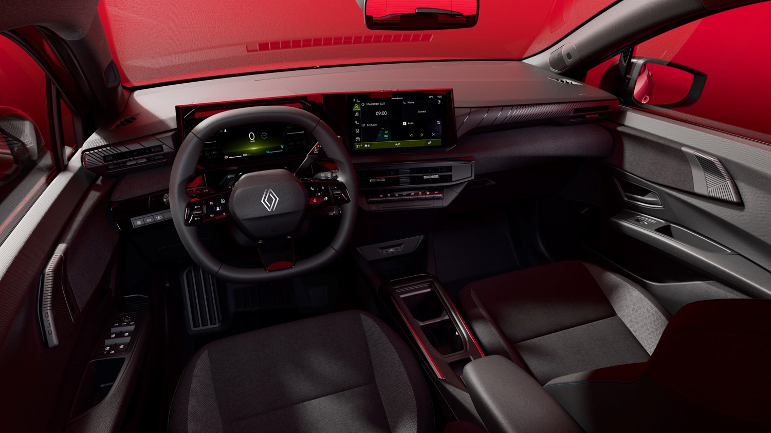 Ambijentalna unutarnja rasvjeta – Renault Clio