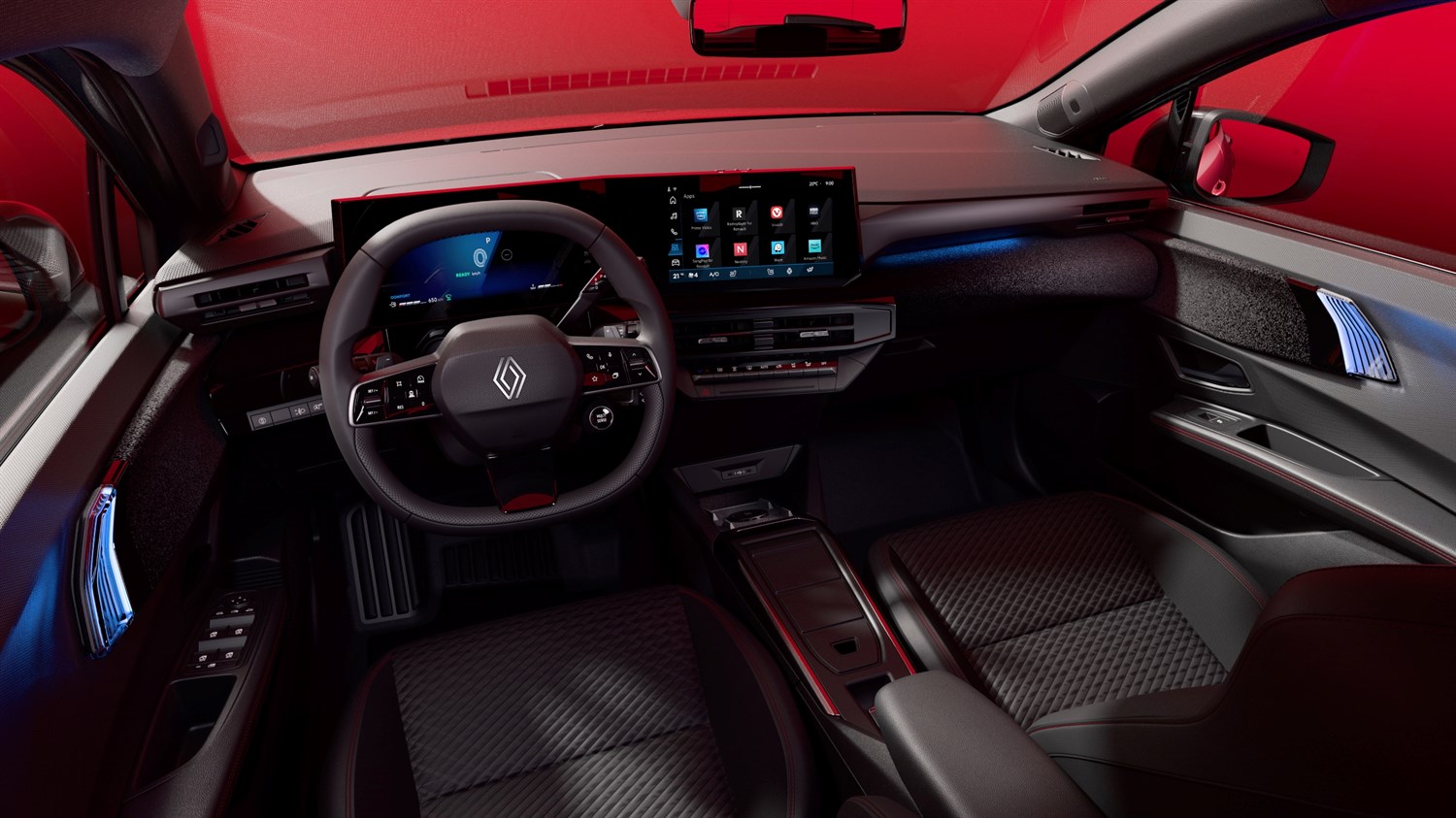 Ambijentalna unutarnja rasvjeta – Renault Clio
