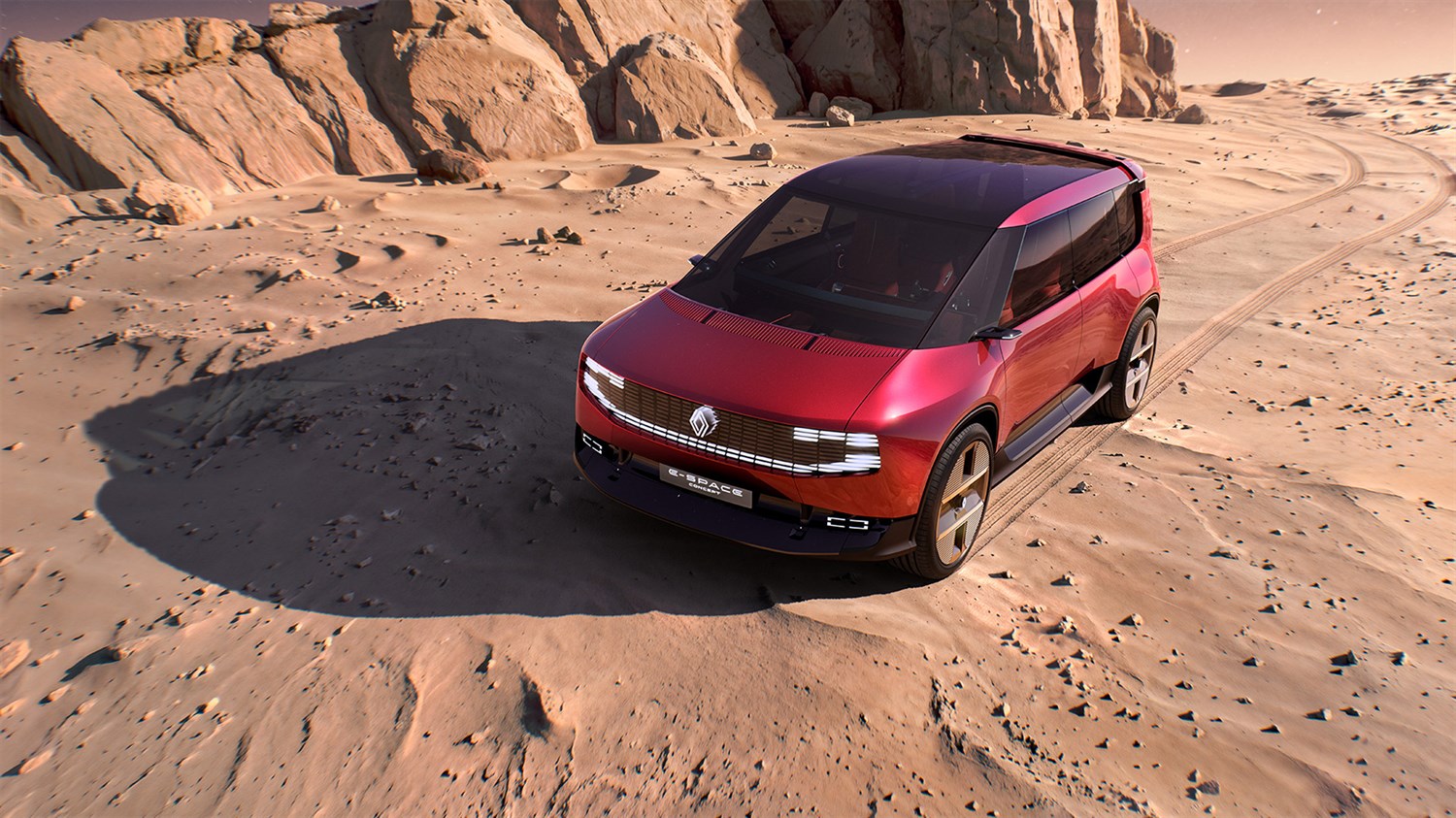 Renault E-Space Concept - transparence, espace et lumière