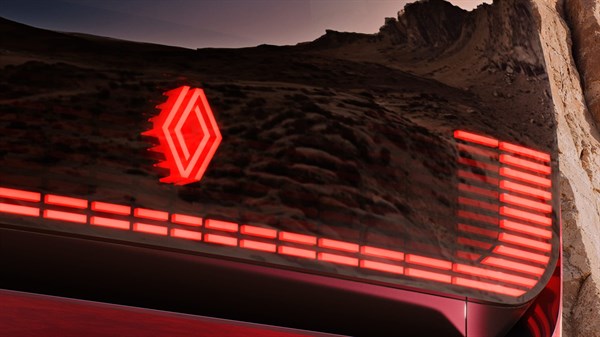 Renault E-Space Concept - bandeau lumineux