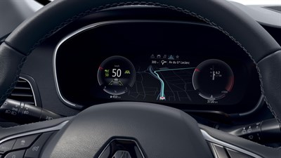 Interior customisable driver's screen - MEGANE 