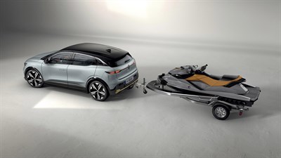  Renault Megane E-Tech 100% electric - accessories - removable towbar